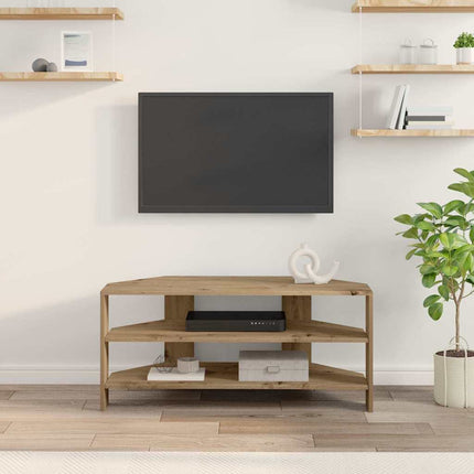 HörnTVSkåp Artisan Ek 102x40,5x45cm Konstruerat trä