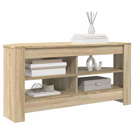 HörnTVSkåp Sonoma-ek 102 x 40,5 x 45 cm Konstruerat trä