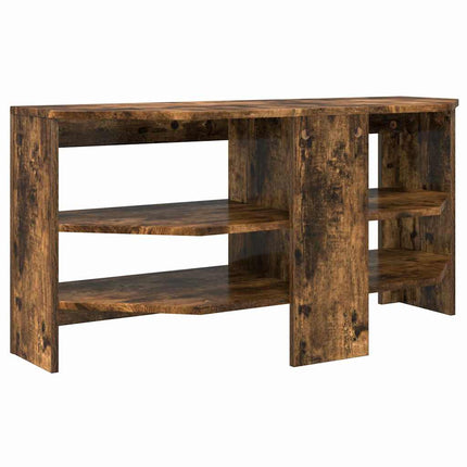 HörnTVSkåp Rökt ek 102 x 40,5 x 45 cm Konstruerat trä
