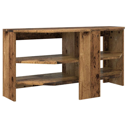 HörnTVSkåp Gammalt trä 102 x 40,5 x 45 cm Konstruerat trä