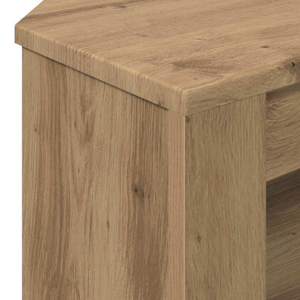 HörnTVSkåp Artisan Ek 102 x 40,5 x 45 cm Konstruerat trä