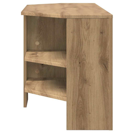 HörnTVSkåp Artisan Ek 102 x 40,5 x 45 cm Konstruerat trä