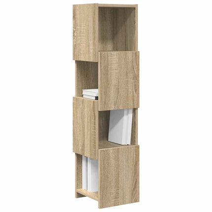 Hörnskåp Sonoma-ek 25,5x25x102cm Konstruerat trä