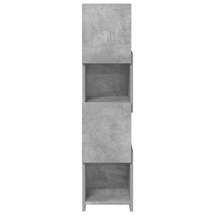 Hörnskåp Betonggrå 25,5x25x102cm Konstruerat trä