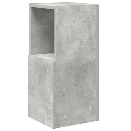 Hörnskåp Betonggrå 25,5x25x55cm Konstruerat trä