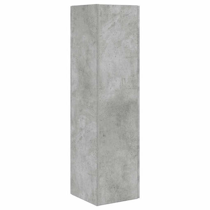 Hörnskåp Betonggrå 27,5x27x102cm Konstruerat trä