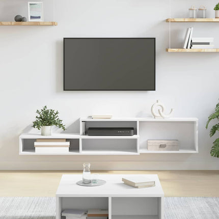 VäggTV-stativ 150x25x28,5cm Konstruerat trä