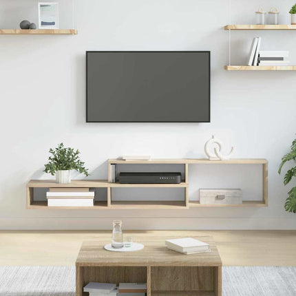 VäggTV-stativ 150x25x28,5cm Konstruerat trä