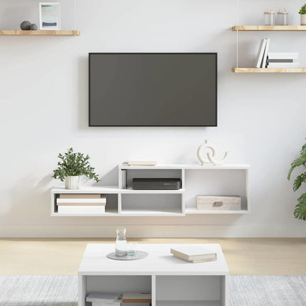 VäggTV-stativ 120x25x28,5cm Konstruerat trä
