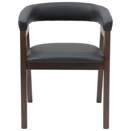 Matstolar 2 pcs Ljusbrun 54 x 57 x 73 cm Massiv Gummiträ