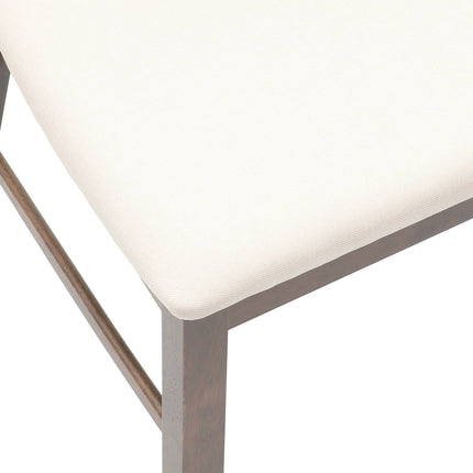 Matstolar 2 pcs Ljusbrun 43 x 54 x 89 cm Massiv Gummiträ
