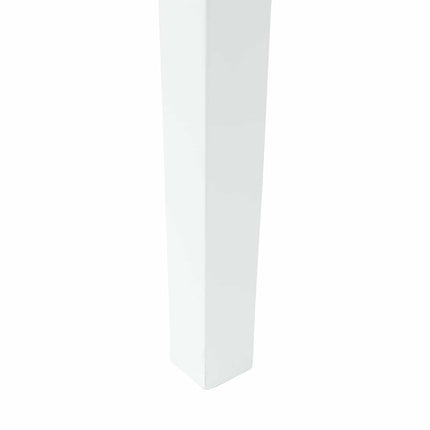 Matstolar 2 pcs Vit 50 x 52,5 x 91 cm Massiv Gummiträ