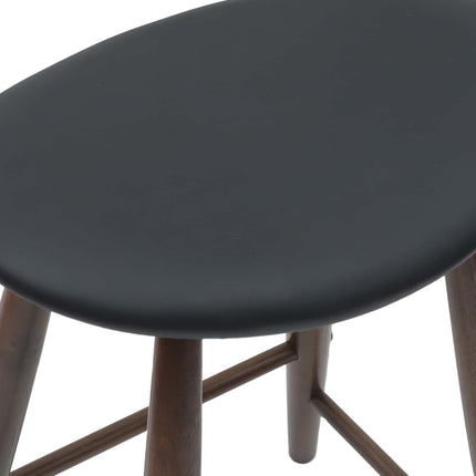 Matstolar 2 pcs Ljusbrun 46 x 37 x 63 cm Massiv Gummiträ