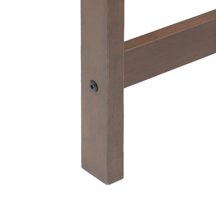 Matstolar 2 pcs Ljusbrun 40 x 47,5 x 99,5 cm Massiv Gummiträ