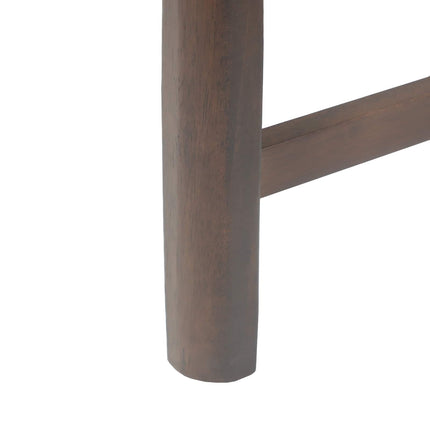 Matstolar 2 pcs Ljusbrun 48 x 49 x 95 cm Massiv Gummiträ