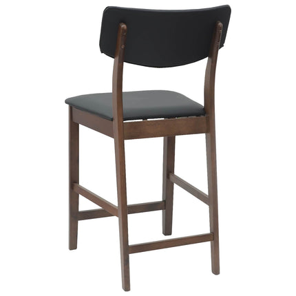 Matstolar 2 pcs Ljusbrun 48 x 49 x 95 cm Massiv Gummiträ