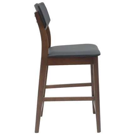 Matstolar 2 pcs Ljusbrun 48 x 49 x 95 cm Massiv Gummiträ