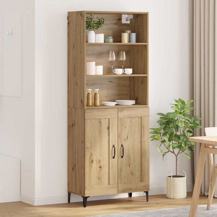 Skåp 2 pcs artisan ek 69,5 x 34 x 180 cm Konstruerat trä