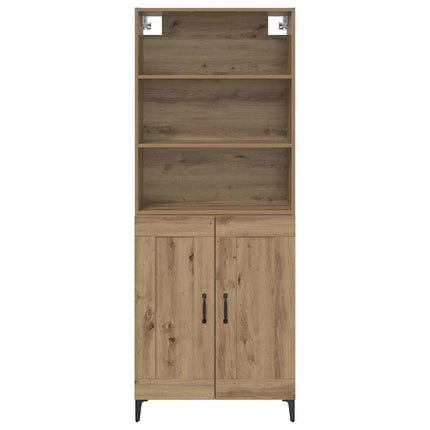 Skåp 2 pcs artisan ek 69,5 x 34 x 180 cm Konstruerat trä