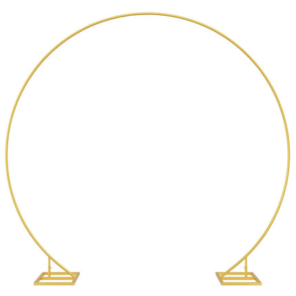 Bröllopsbåge Guld 220 x 45 x 200 cm Stål