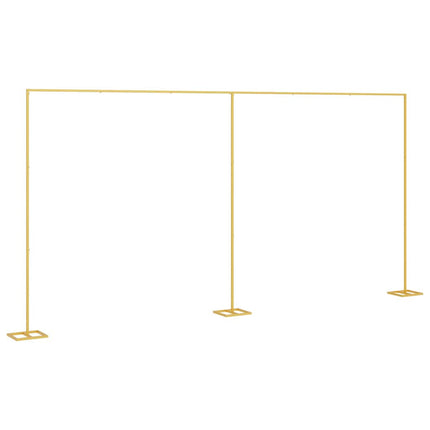 Bröllopsbåge Guld 657 x 35 x 300 cm Stål