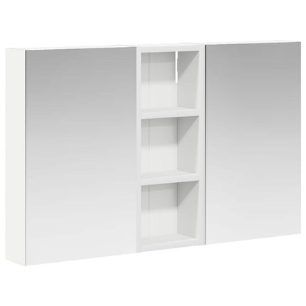 Badrumsskåpsset 3 pcs 80 x 10,5 x 50 cm Konstruerat trä