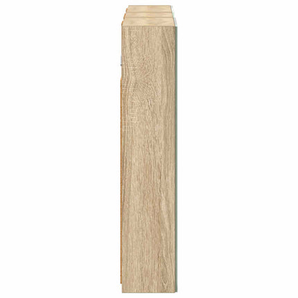 Badrumsskåpsset 3 pcs 80 x 10,5 x 50 cm Konstruerat trä