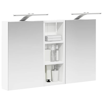 Badrumsskåpsset 3 pcs 80 x 10,5 x 50 cm Konstruerat trä