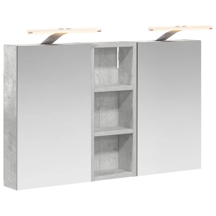 Badrumsskåpsset 3 pcs 80 x 10,5 x 50 cm Konstruerat trä