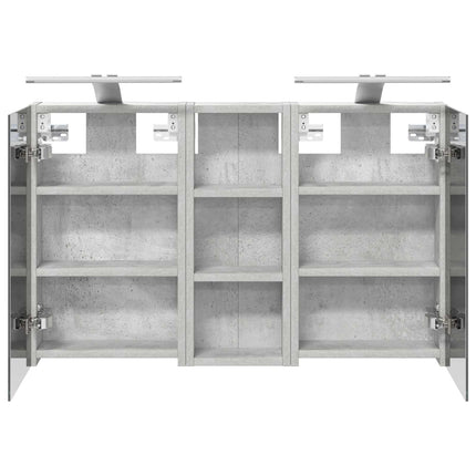 Badrumsskåpsset 3 pcs 80 x 10,5 x 50 cm Konstruerat trä
