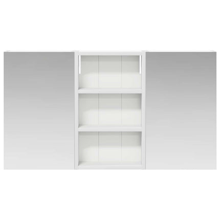 Badrumsskåpsset 3 pcs 90 x 10,5 x 50 cm Konstruerat trä