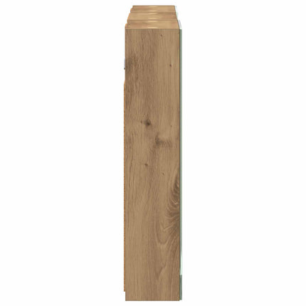 Badrumsskåpsset 3 pcs 90 x 10,5 x 50 cm Konstruerat trä