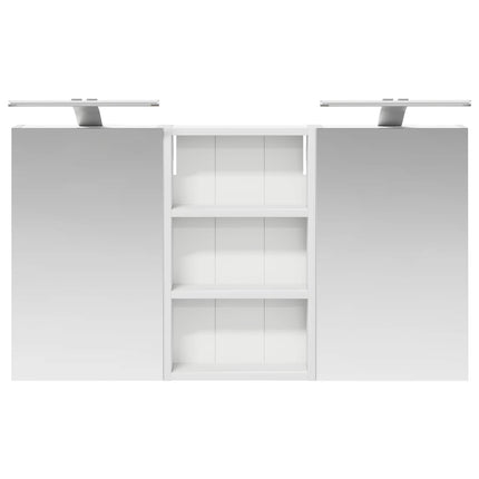 Badrumsskåpsset 3 pcs 90 x 10,5 x 50 cm Konstruerat trä