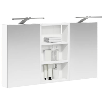 Badrumsskåpsset 3 pcs 90 x 10,5 x 50 cm Konstruerat trä