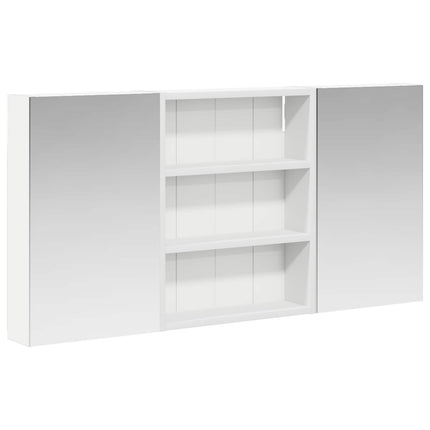 Badrumsskåpsset 3 pcs 100 x 10,5 x 50 cm Konstruerat trä