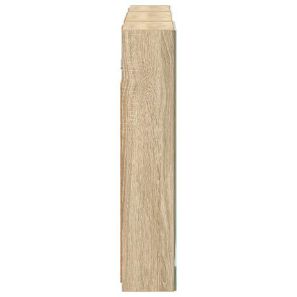 Badrumsskåpsset 3 pcs 100 x 10,5 x 50 cm Konstruerat trä