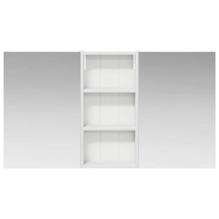 Badrumsskåpsset 3 pcs 110 x 10,5 x 60,5 cm Konstruerat trä