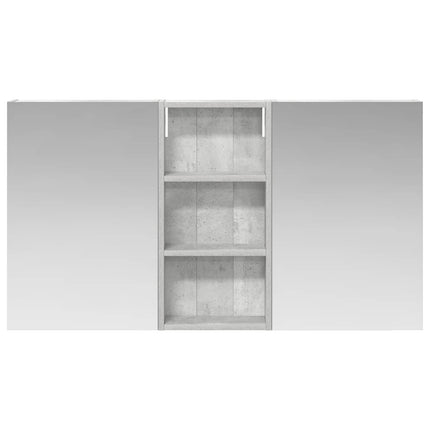 Badrumsskåpsset 3 pcs 110 x 10,5 x 60,5 cm Konstruerat trä