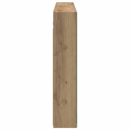Badrumsskåpsset 3 pcs 120 x 14,5 x 70 cm Konstruerat trä