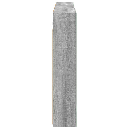 Badrumsskåpsset 3 pcs 130 x 14,5 x 70 cm Konstruerat trä