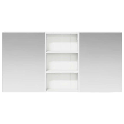 Badrumsskåpsset 3 pcs 140 x 14,5 x 70 cm Konstruerat trä