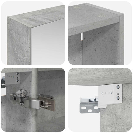 Badrumsskåpsset 3 pcs 140 x 14,5 x 70 cm Konstruerat trä
