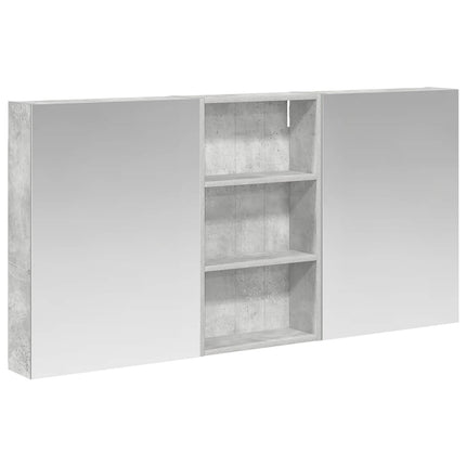 Badrumsskåpsset 3 pcs 140 x 14,5 x 70 cm Konstruerat trä