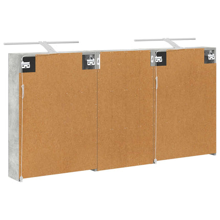 Badrumsskåpsset 3 pcs 140 x 14,5 x 70 cm Konstruerat trä