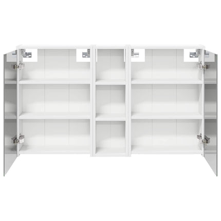 Badrumsskåpsset för 3 pcs 106 x 16 x 62,5 cm Konstruerat trä