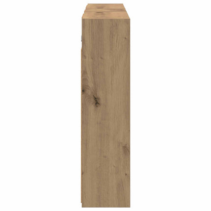 Badrumsskåpsset för 3 pcs 106 x 16 x 62,5 cm Konstruerat trä