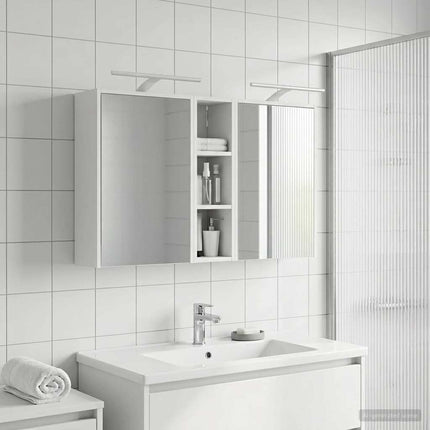 Badrumsskåpsset för 3 pcs 106 x 16 x 62,5 cm Konstruerat trä