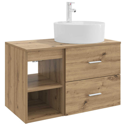 Badrumsmöbelset 2 pcs Artisan-ek Konstruerat trä