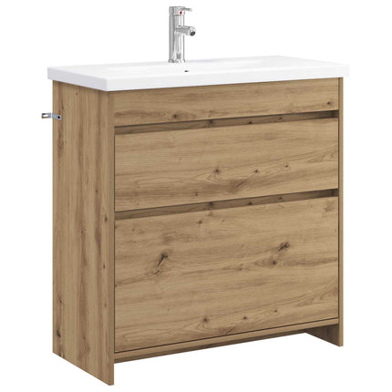 Badrumsmöbelset Artisan-ek 81 x 40 x 84,5 cm Konstruerat trä