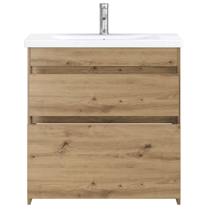 Badrumsmöbelset Artisan-ek 81 x 40 x 84,5 cm Konstruerat trä